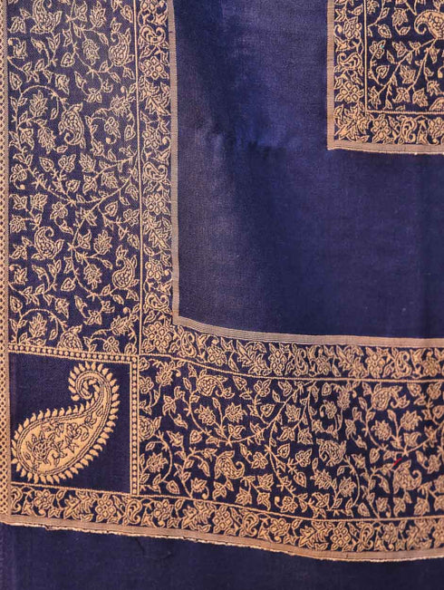 Women's Jamawar Wool Shawl